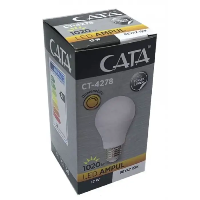 CATA LED AMPUL 12 W BEYAZ DİMMER CT-4278
