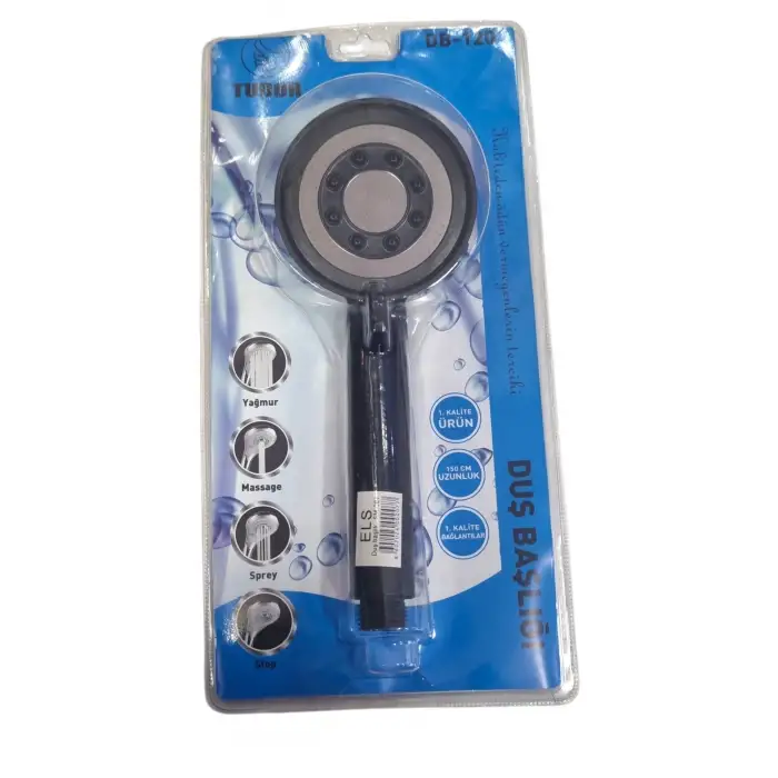 TUDOR DUŞ BAŞLIĞI SİYAH VKM DB-120