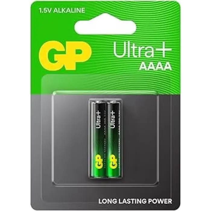 GP ALKALİNLİ PİL AAAA 2 Lİ GP25AUP-2GSBFB2 (KT-10)