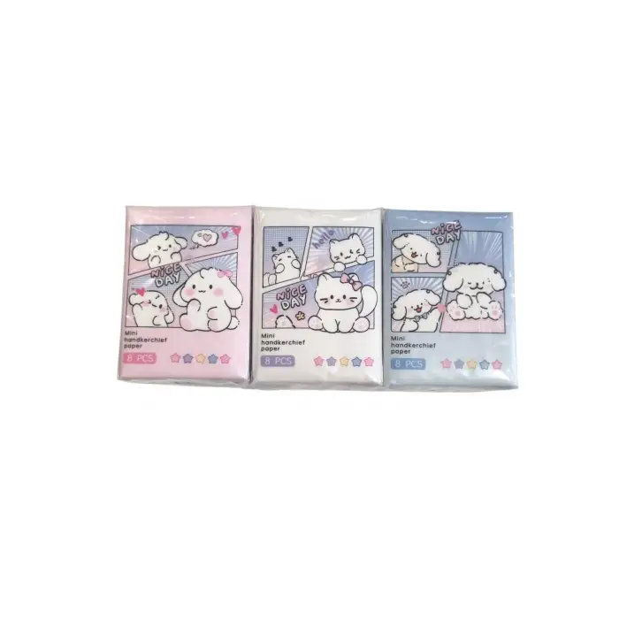 MİNİ CEP MENDİLİ K-1313 (PKT-9 LU)