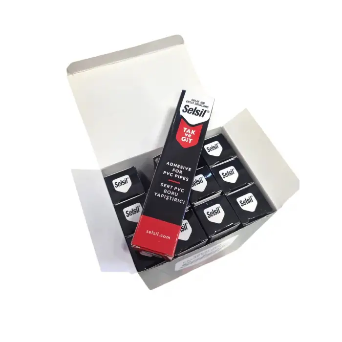 SELSİL TAK VE GİT PVC YAPIŞTIRICI 50 GR (DZ-12 Lİ)