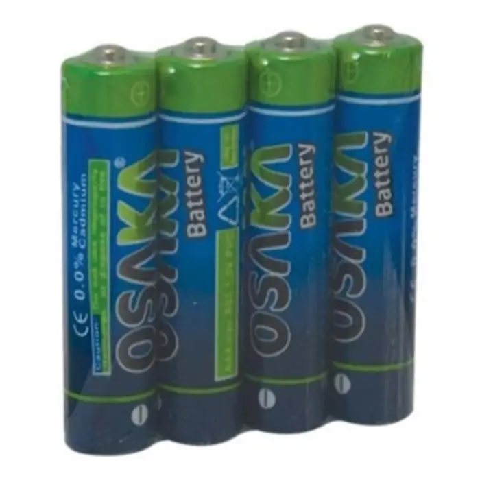 OSAKA İNCE PİL AAA 4 LÜ (KUTU-4X15 Lİ)