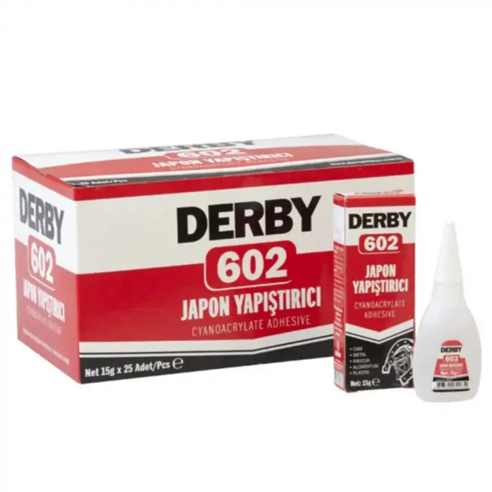 DERBY 602 JAPON YAPIŞTIRICI 15 GR (PKT-25Lİ)