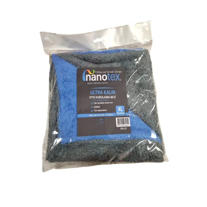 NANOTEX MİKROFİBER OTO KURULAMA BEZİ 50X70 PD-57