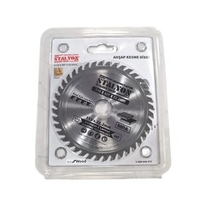 STALYON AHŞAP KESME DİSKİ 115 MM KD-001