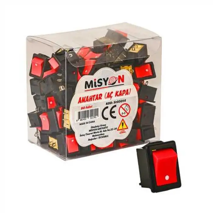 DENEY ANAHTAR (AÇ KAPA)MSY-0482 (PKT-80 Lİ)