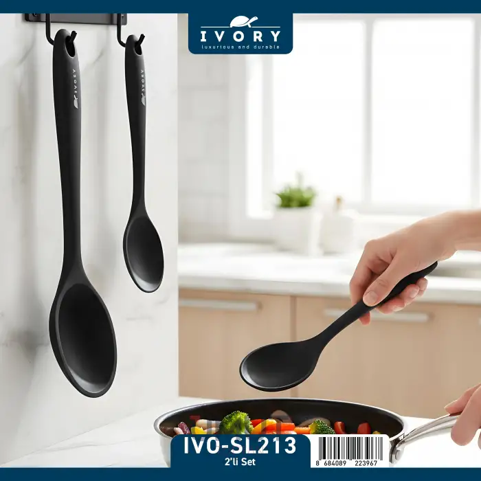 IVORY SİLİKON MUTFAK SETİ 2 Lİ IVO-SL213