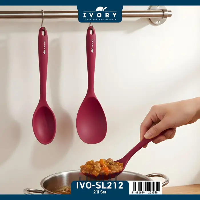 IVORY SİLİKON MUTFAK SETİ 2 Lİ IVO-SL212