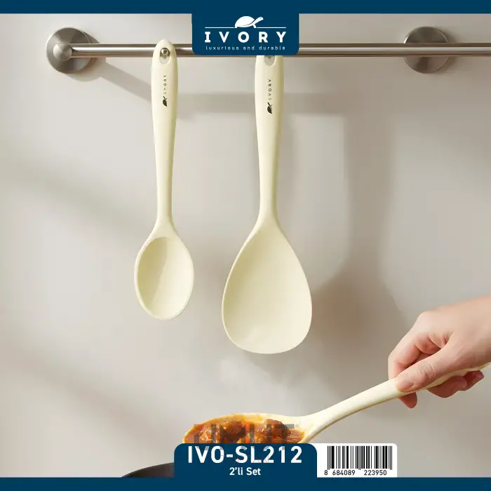 IVORY SİLİKON MUTFAK SETİ 2 Lİ IVO-SL212