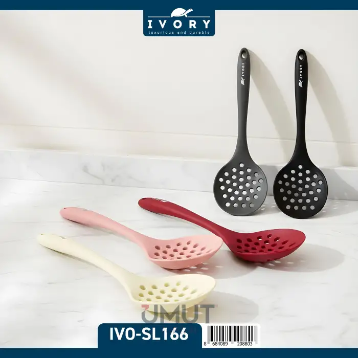 IVORY SİLİKON KIZARTMA KEVGİRİ IVO-SL166