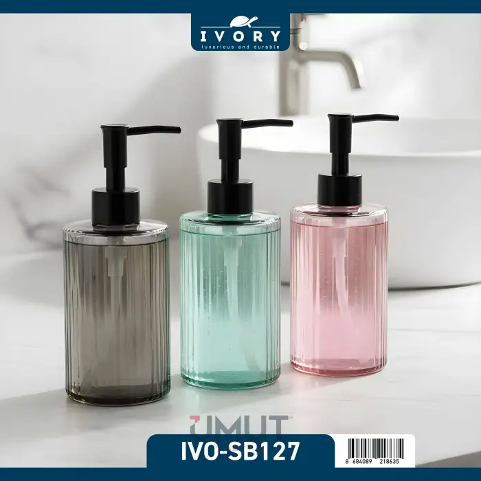 IVORY CAM SIVI SABUNLUK DESENLİ IVO-SB127