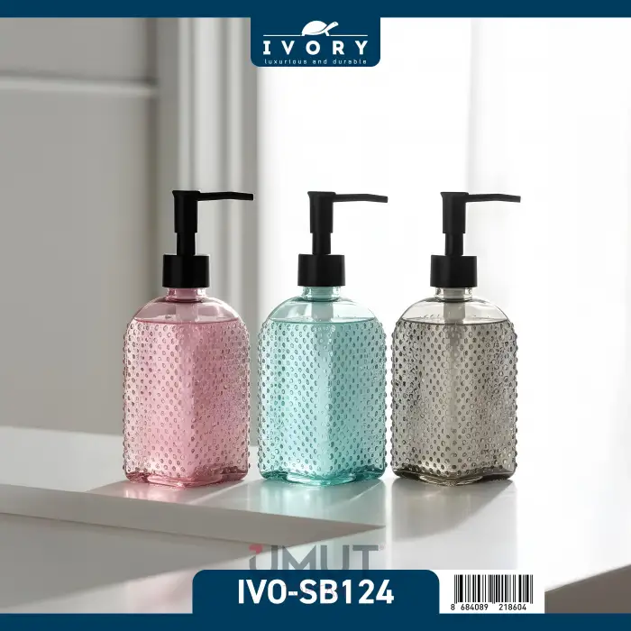 IVORY CAM SIVI SABUNLUK DESENLİ IVO-SB124