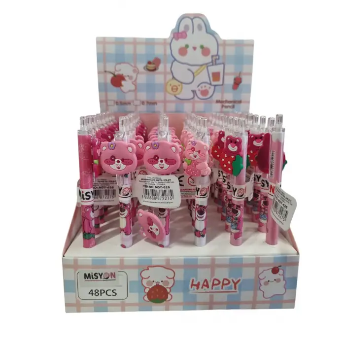 LOTSO FİGÜRLÜ VERSATİL KALEM 0.7MM MSY-626 (PK-48 LI)