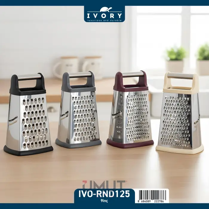 IVORY DÖRTGEN RENDE ÇELİK 9 İNÇ IVO-RND125