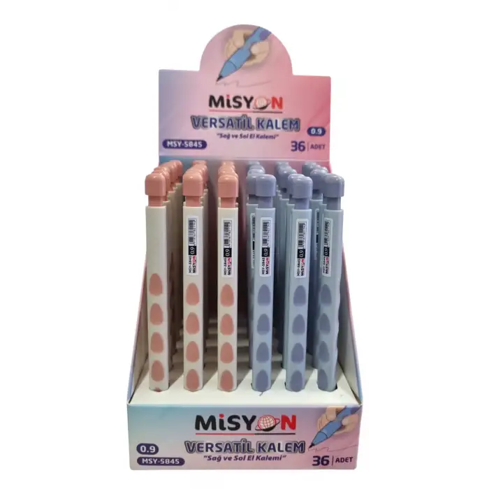 SAĞ-SOL TUTUŞLU VERSATİL KALEM 0.9MM MSY-5845 (PK-36 LI)