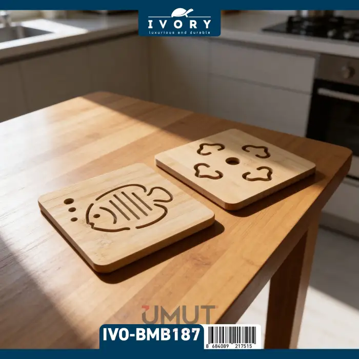 IVORY BAMBU NİHALE LÜKS KARE IVO-BMB187