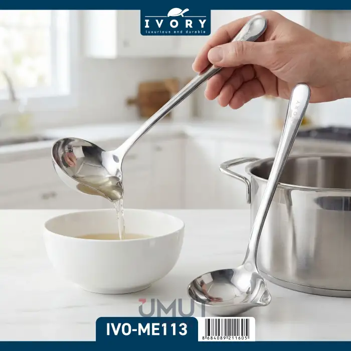 IVORY ÇELİK SOS KEPÇESİ KÜÇÜK IVO-ME113