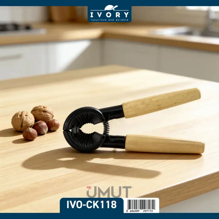 IVORY CEVİZ FINDIK KIRACAĞI AHŞAP SAP IVO-CK118