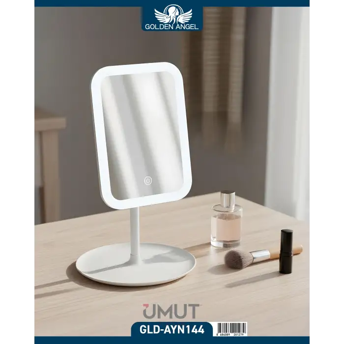 GOLDEN CEP AYNASI TOMBUL YUVARLAK AYN-144(PK-12Lİ)