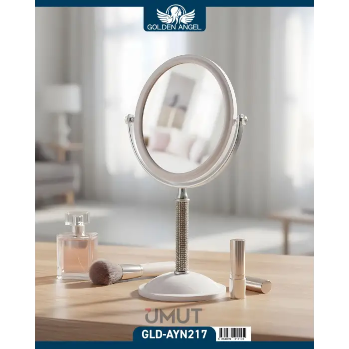 GOLDEN ANGEL MASA ÜSTÜ MAKYAJ AYNA AYN-217