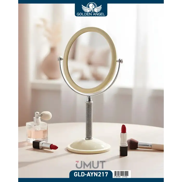 GOLDEN ANGEL MASA ÜSTÜ MAKYAJ AYNA AYN-217