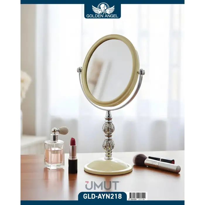 GOLDEN ANGEL MASA ÜSTÜ MAKYAJ AYNA AYN-218