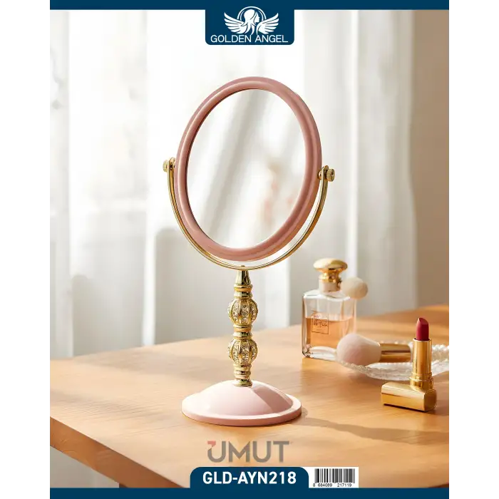 GOLDEN ANGEL MASA ÜSTÜ MAKYAJ AYNA AYN-218
