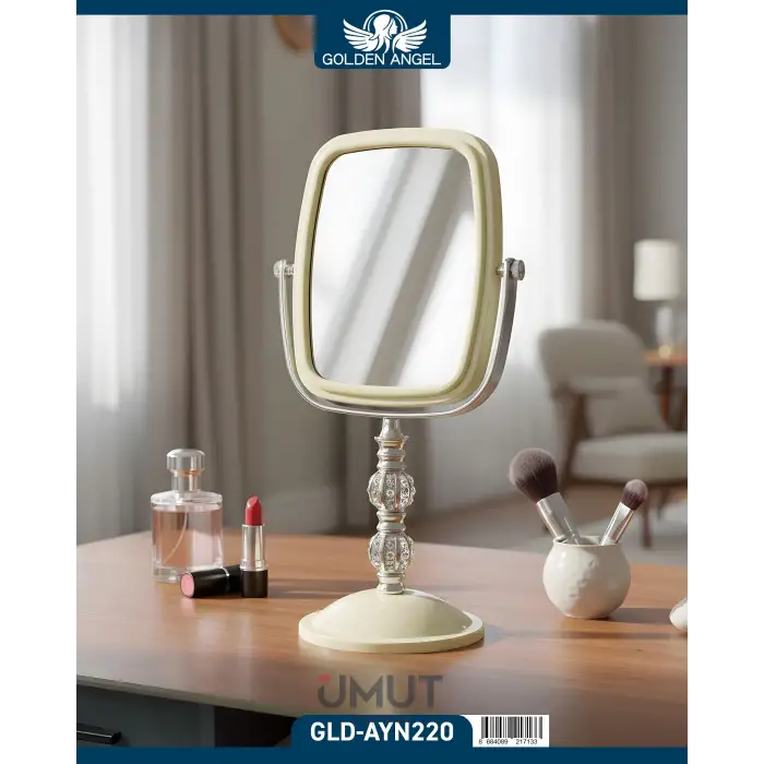GOLDEN ANGEL MASA ÜSTÜ MAKYAJ AYNA AYN-220