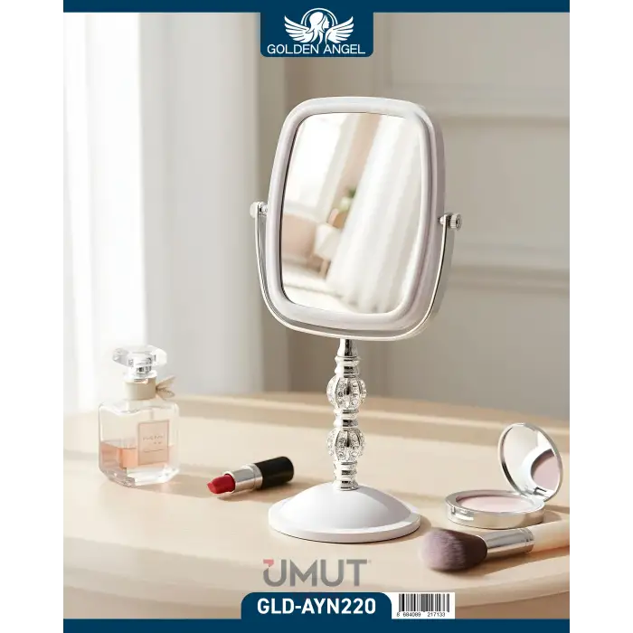 GOLDEN ANGEL MASA ÜSTÜ MAKYAJ AYNA AYN-220