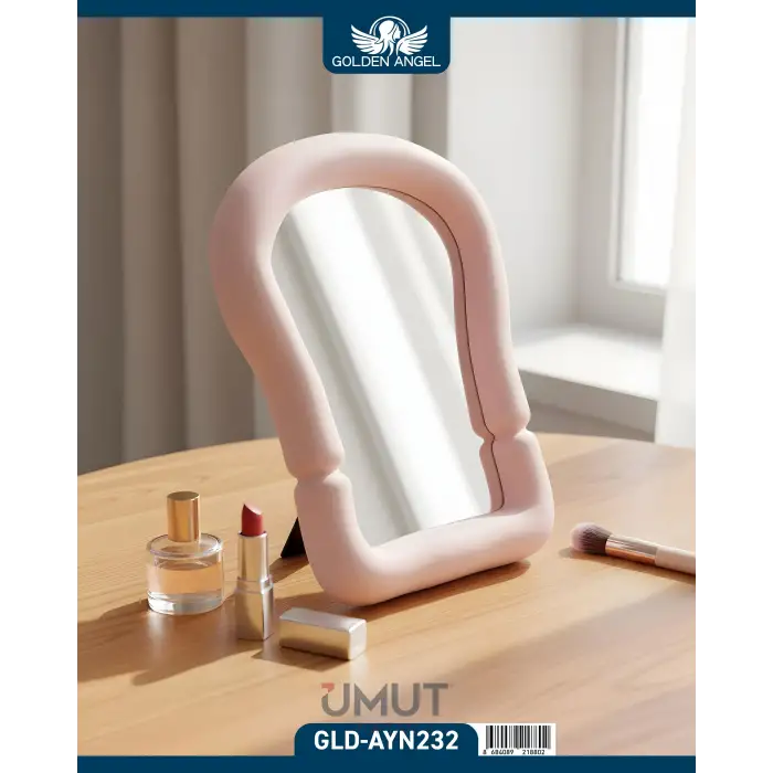 GOLDEN ANGEL MASA ÜSTÜ MAKYAJ AYNA AYAKLI AYN-232
