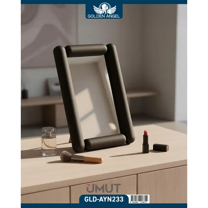GOLDEN ANGEL MASA ÜSTÜ MAKYAJ AYNA AYAKLI AYN-233