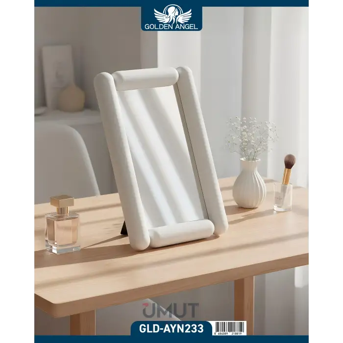 GOLDEN ANGEL MASA ÜSTÜ MAKYAJ AYNA AYAKLI AYN-233