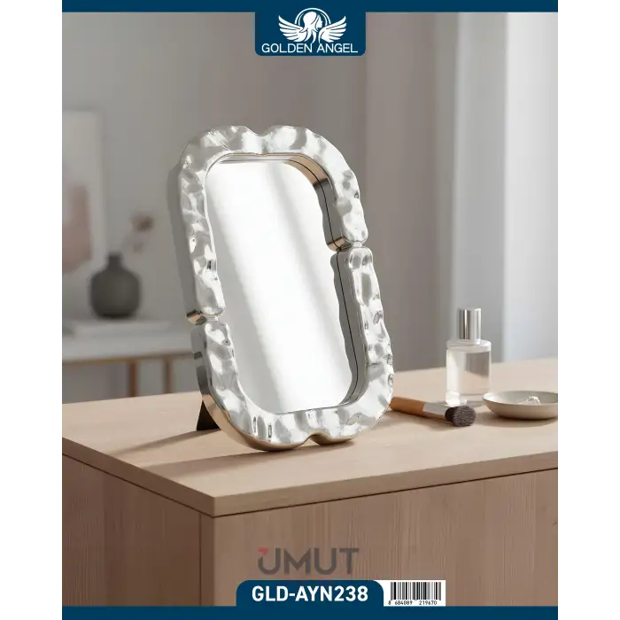 GOLDEN ANGEL MASA ÜSTÜ MAKYAJ AYNA AYAKLI AYN-238