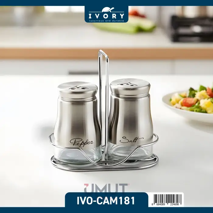 IVORY BAHARATLIK TAKIMI 2 Lİ ÇELİK IVO-CAM181