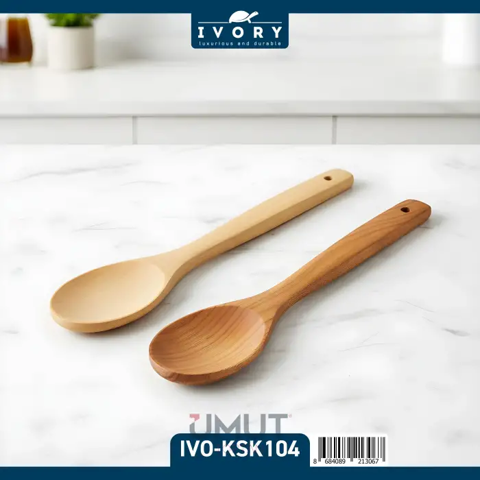 IVORY AHŞAP SERVİS KAŞIĞI XL IVO-KSK104