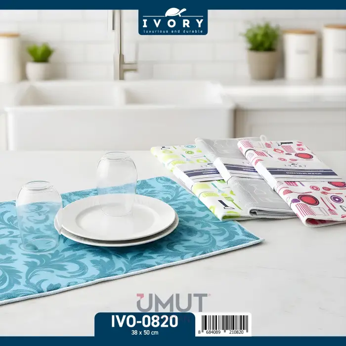 IVORY BULAŞIK MATI 38X50 CM IVO-0820