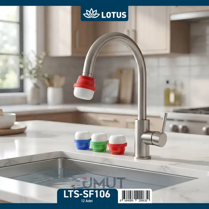LOTUS MUSLUK FİLTRESİ SÜNGERLİ LTS-SF106(PK-12 Lİ)