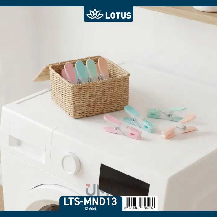 LOTUS SİLİKON MANDAL 12 Lİ LTS-MND13