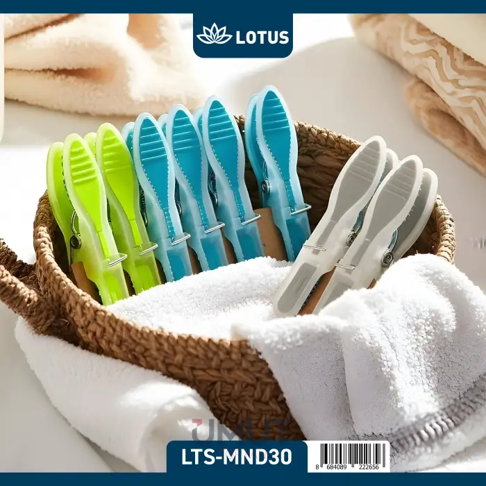 LOTUS SİLİKON MANDAL 12 Lİ LTS-MND30