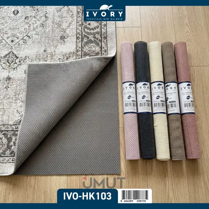 IVORY HALI KAYDIRMAZ 60X90 CM IVO-HK103(PKT-12 Lİ)