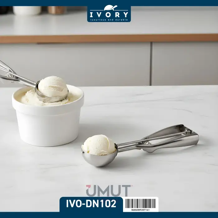 IVORY DONDURMA KAŞIĞI MAŞALI IVO-DN102