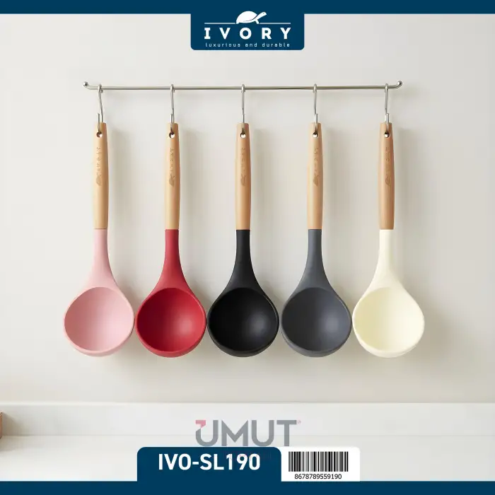 IVORY BAMBU SAPLI SİLİKON MİNİ KEPÇE IVO-SL190