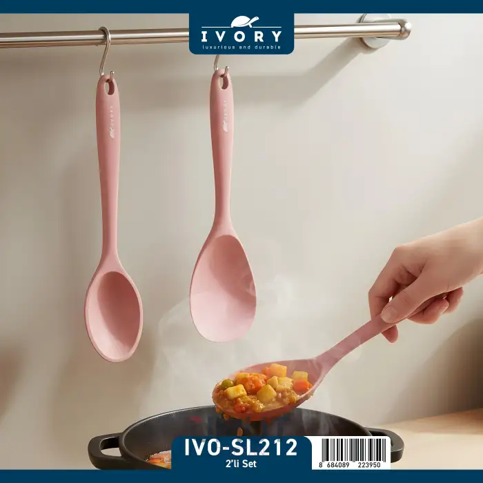 IVORY SİLİKON MUTFAK SETİ 2 Lİ IVO-SL212