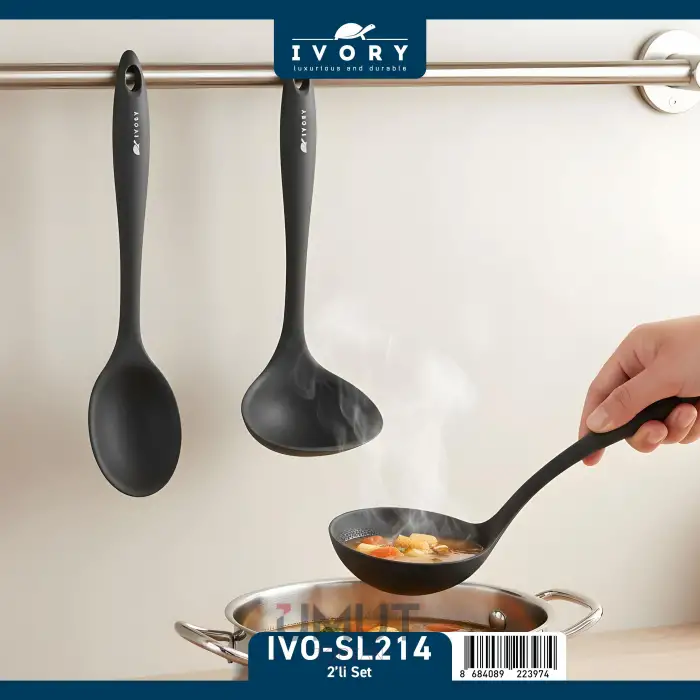 IVORY SİLİKON MUTFAK SETİ 2 Lİ IVO-SL214
