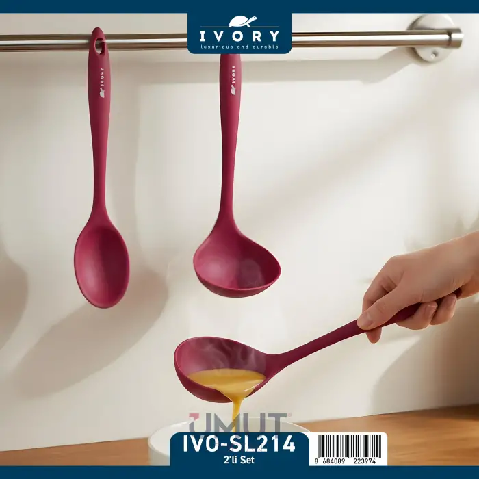 IVORY SİLİKON MUTFAK SETİ 2 Lİ IVO-SL214
