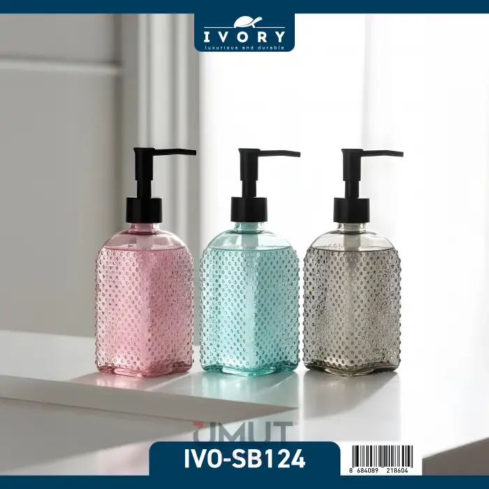 IVORY CAM SIVI SABUNLUK DESENLİ IVO-SB124