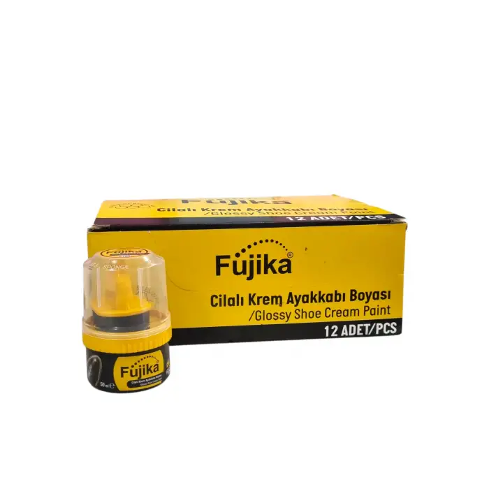 FUJİKA AYAKKABI BOYASI SİYAH 50 ML 1150