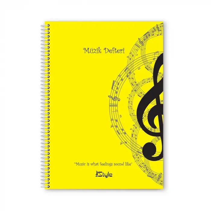 A4 NEWSTYLE SP. PP. KPK MÜZİK DEFTERİ 40 YP *8