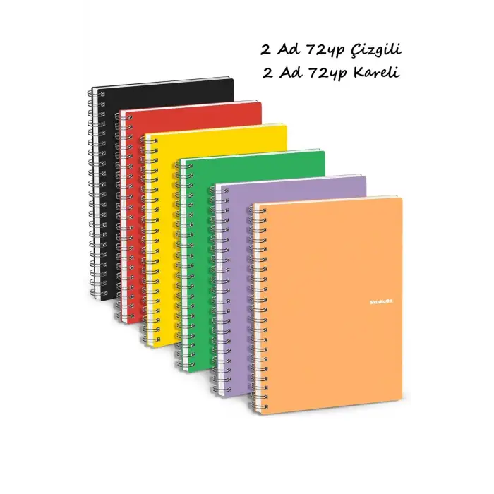 ESKTRA SPİRALLİ PP KAPAK 72 YP A-4