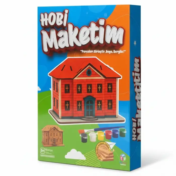 HOBİ OKUL BİNASI MAKETİ